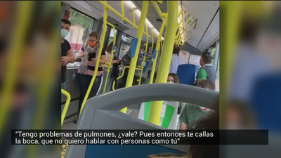 Bronca en un autobús en Madrid porque una mujer asmática no llevaba puesta la mascarilla