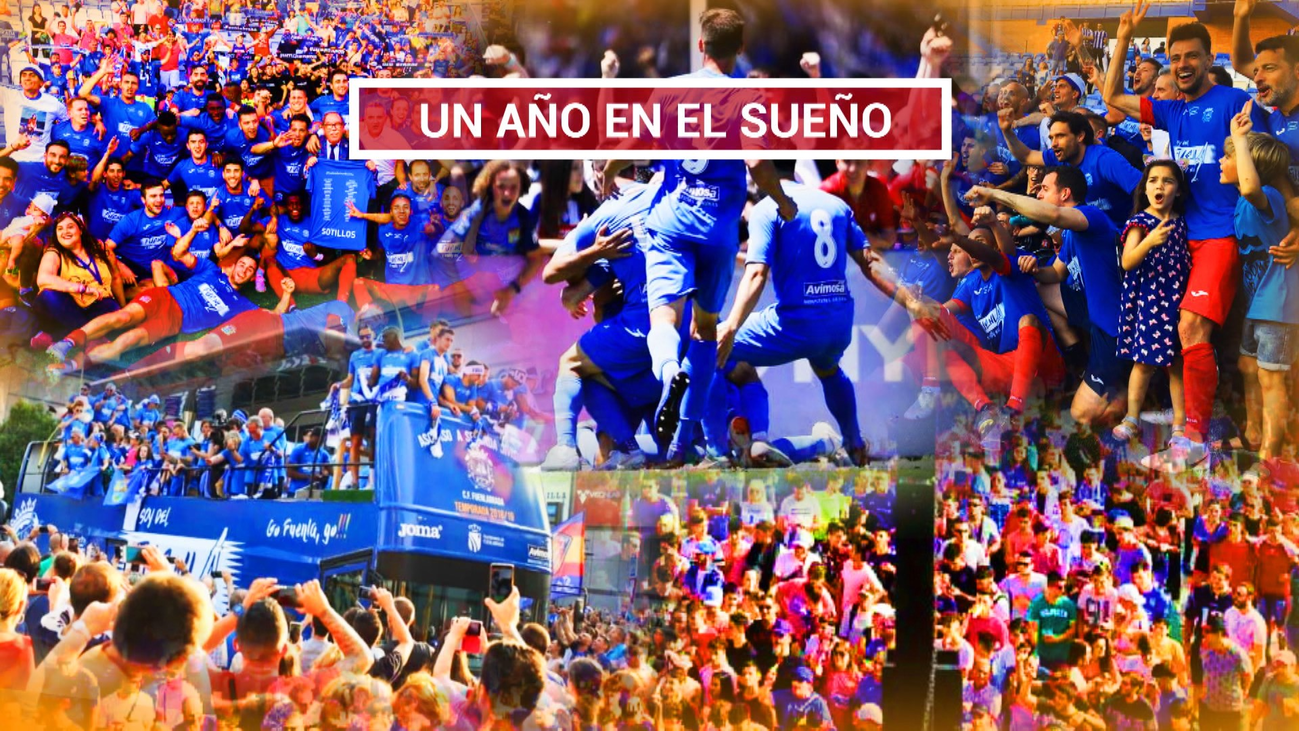 Se cumple un año del histórico ascenso del Fuenlabrada