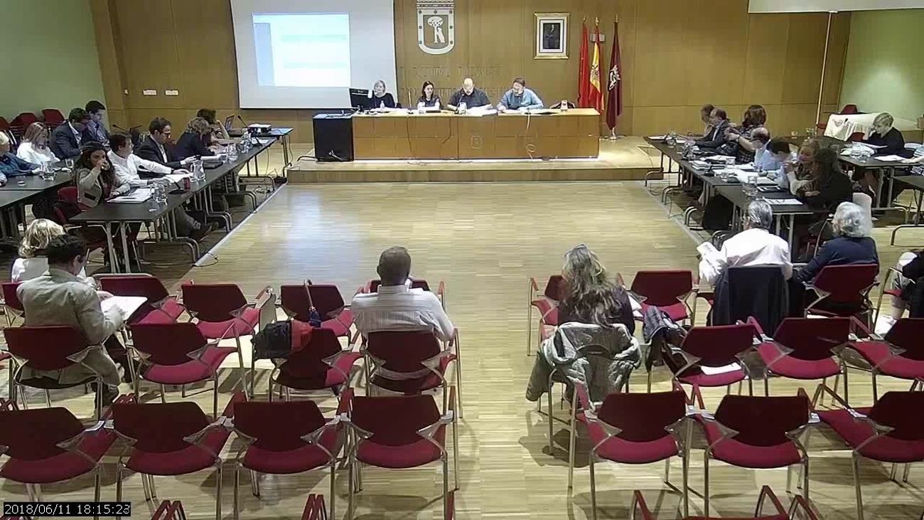 Pleno del distrito de Salamanca