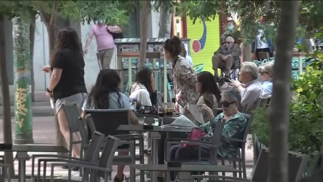 ¿Cumplen las terrazas madrileñas el 50% de aforo máximo?
