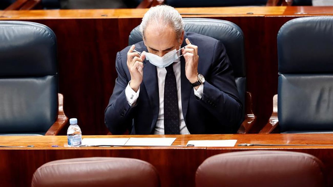 El consejero de Sanidad de la Comunidad de Madrid, Enrique Ruiz Escudero