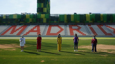 El estadio de Vallehermoso reabre tras el coronavirus