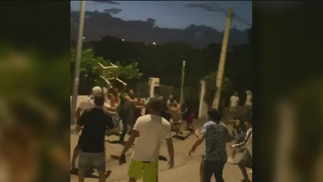 Batalla campal en Colmenar de Oreja entre vecinos y 'okupas'