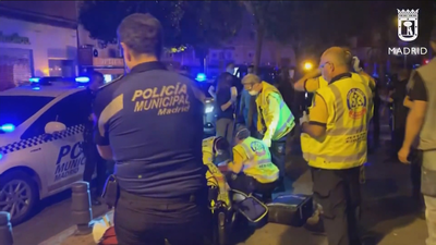 Agresión con arma blanca, en Carabanchel