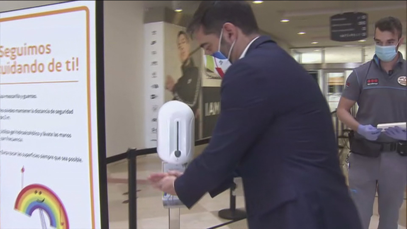 Los  centros comerciales madrileños, preparados para reabrir este lunes