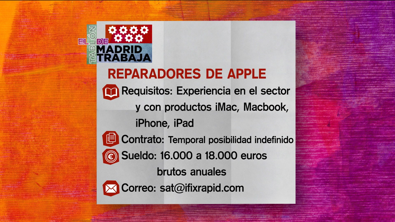Se buscan reparadores de Apple