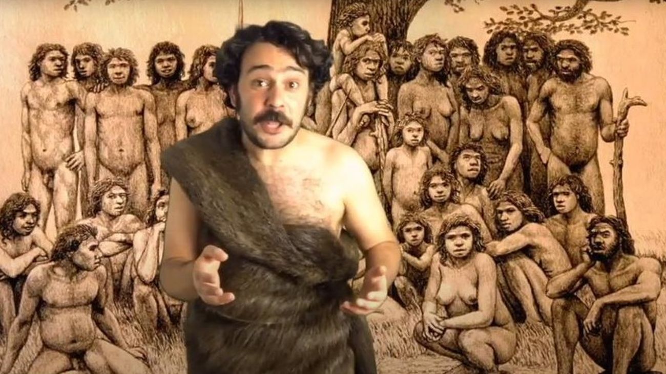 Paco Pajuelo: “Las pieles para hacer de Homo Antecesor es un abrigo de pelo de mi abuela”