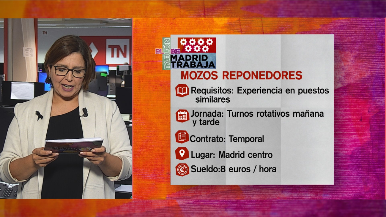 Se buscan mozos de almacén y reponedores