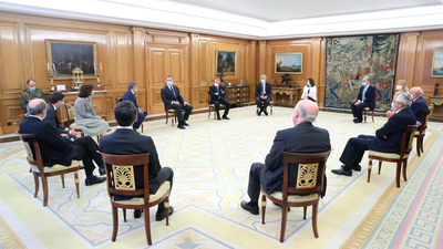 El rey elogia la respuesta de las empresas españolas ante la crisis