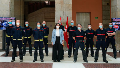 Los Bomberos de Leganés  se incorporan al Cuerpo Regional de Bomberos