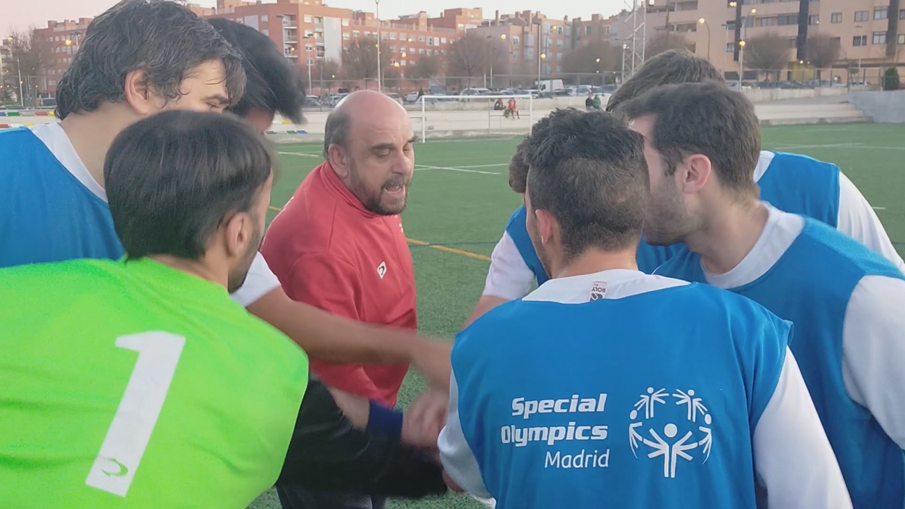 Paco Jiménez, entrenador de Special Olympics Madrid