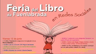Fuenlabrada celebra su primera Feria del Libro... virtual