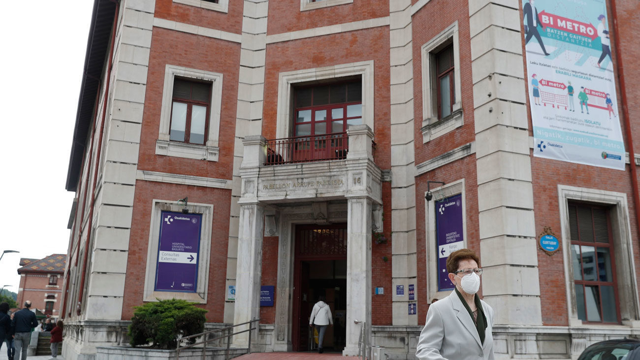 Los contagios en  el hospital de Basurto de Bilbao llegan a 37 y se estudia otro en Gipuzkoa
