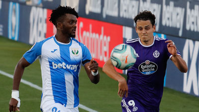 1-2. Paso atrás del Leganés ante el Valladolid