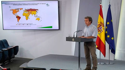 Sanidad informa de 76 nuevos contagios, 46 de ellos en Madrid