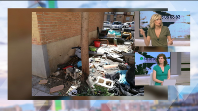 Un calle de San Cristobal de los Ángeles se convierte en un vertedero  sin que nadie haga nada