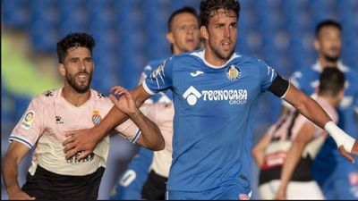 0-0. El Getafe, incapaz de ganar a un Espanyol con diez