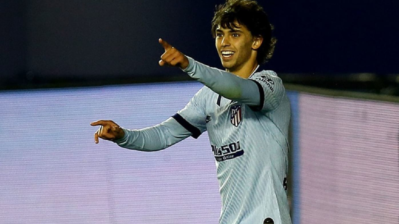 Joao Felix sacó su magia en Pamplona