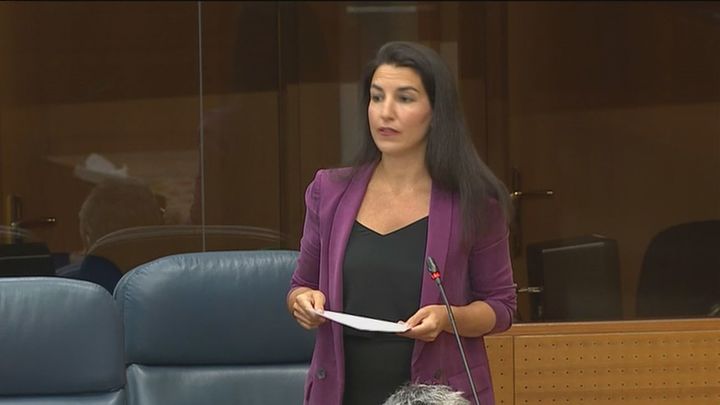 Rocío Monasterio, portavoz de Vox / TELEMADRID