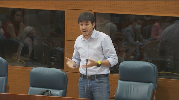 Pablo Gómez Perpinyá, portavoz de Más Madrid / TELEMADRID