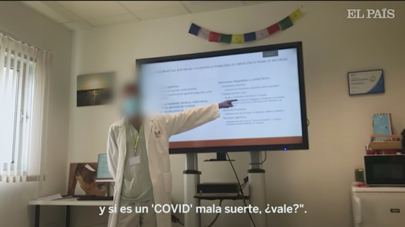 Un médico de Parla, en marzo sobre los ancianos en residencias: "Si es un Covid, mala suerte"
