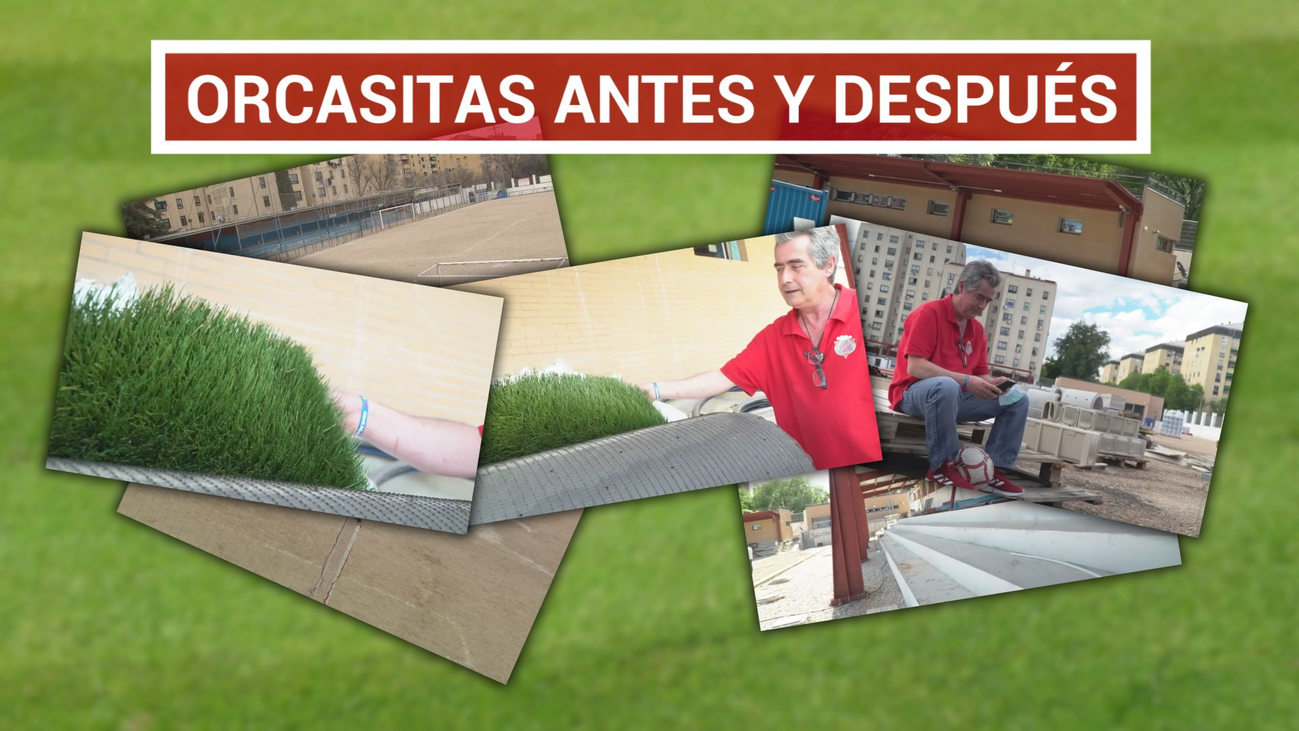 El viejo campo del Orcasitas ya es historia