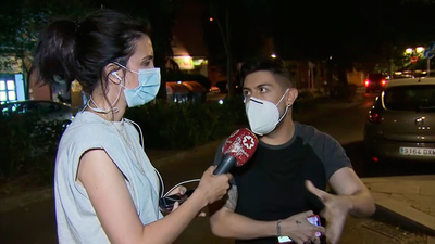 Habla un testigo del tiroteo en Villaverde: "El hombre bajaba tranquilo con la mano en la pierna"