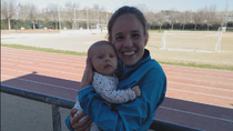 Clara Simal, superatleta y supermamá