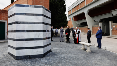 El túmulo del recuerdo en el cementerio de San Justo cobijará las cenizas de fallecidos sin recursos