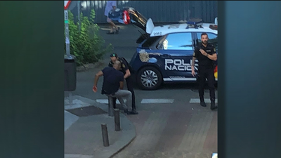 “Le disparó una persona que corría tras él a pie”, dice un testigo presencial del tiroteo de Villaverde