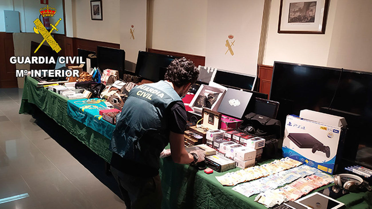 32 detenidos implicados  en numerosos robos en varios municipios de la Comunidad de Madrid