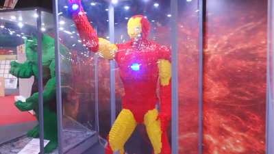 Reabre la mega exposición de legos gigantes, en Majadahonda