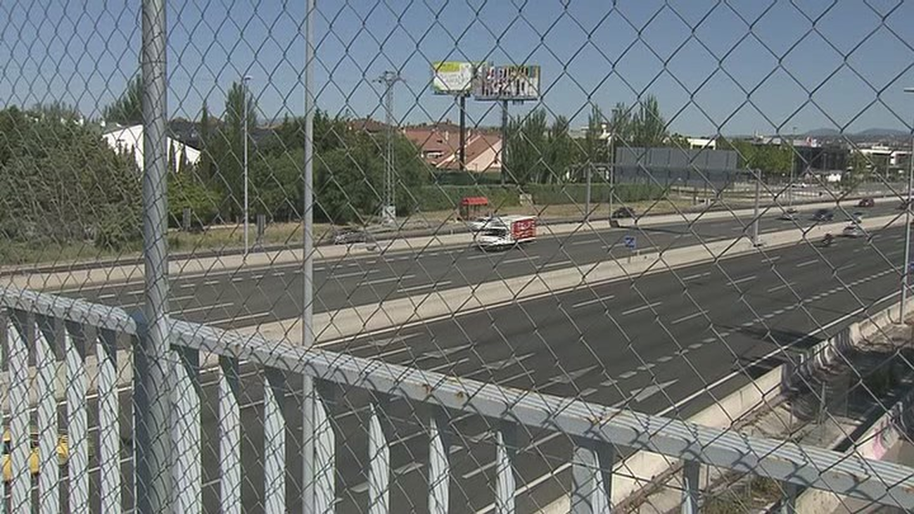 Tranquilidad en las carreteras madrileñas en el primer  día tras finalizar el estado de alarma