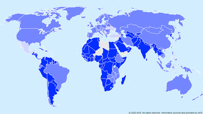 ¿A qué países está permitido volar, con las restricciones del coronavirus?