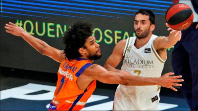 95-90. Campazzo permite al Real Madrid salvar el órdago ante el Valencia Basket