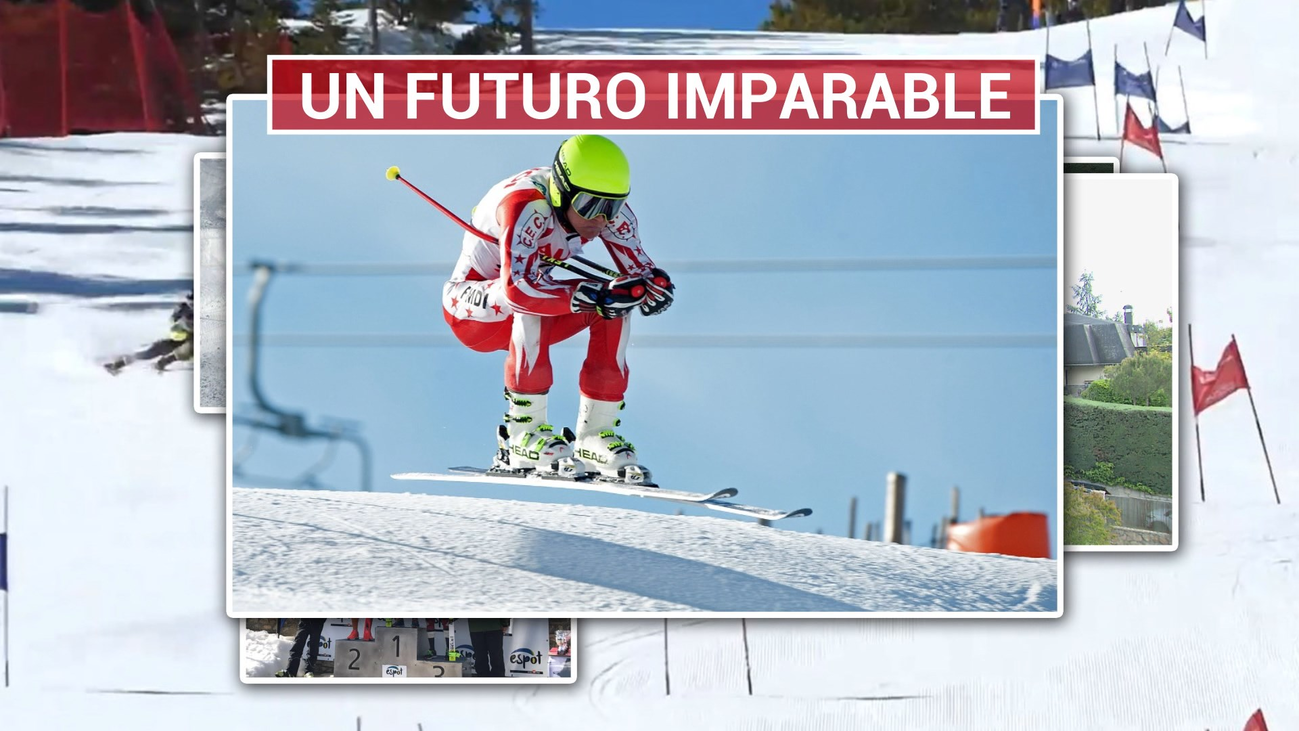 Enric Parellada, nacido para esquiar