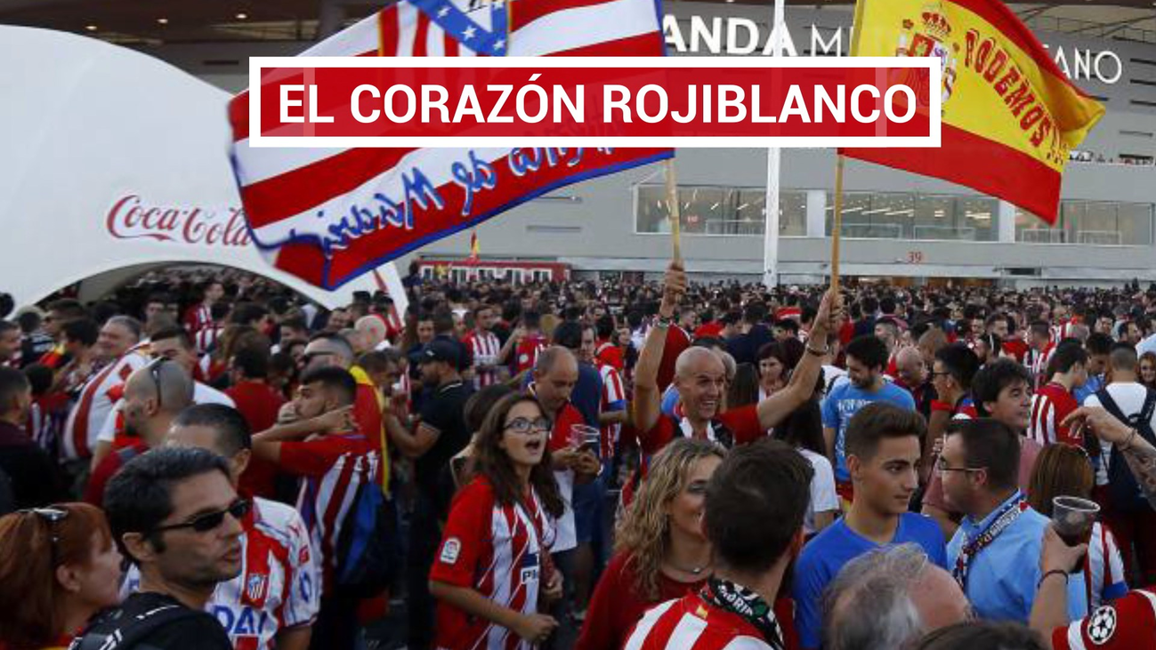 Así vive la afición del Atleti los partidos desde el exilio de las terrazas