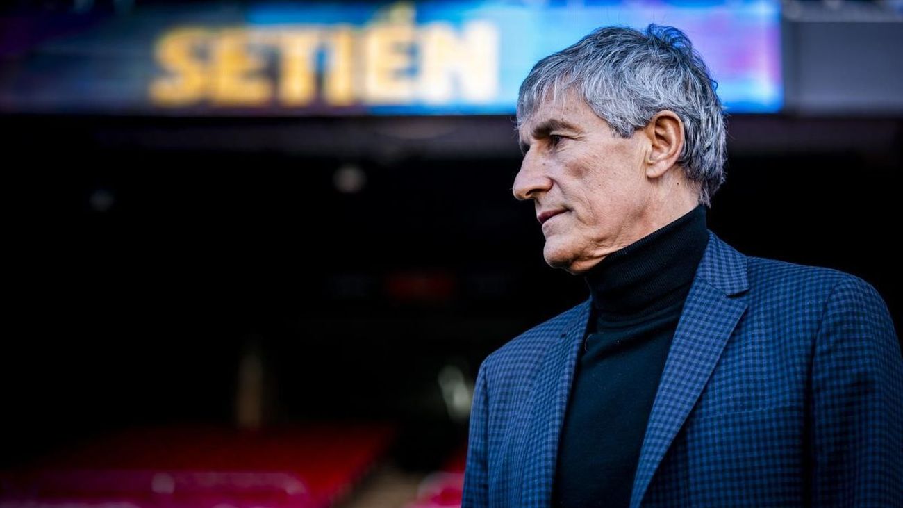 Setién: "¿Lo de Anoeta? Piqué es muy inteligente"