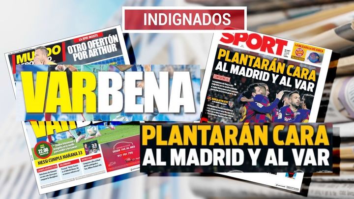 Portada de la prensa catalana / Telemadrid