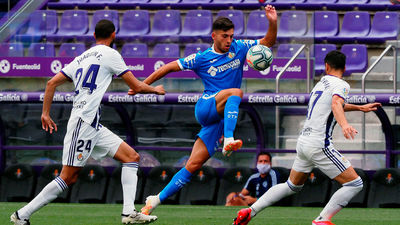 1-1. El Getafe saca un punto en Valladolid