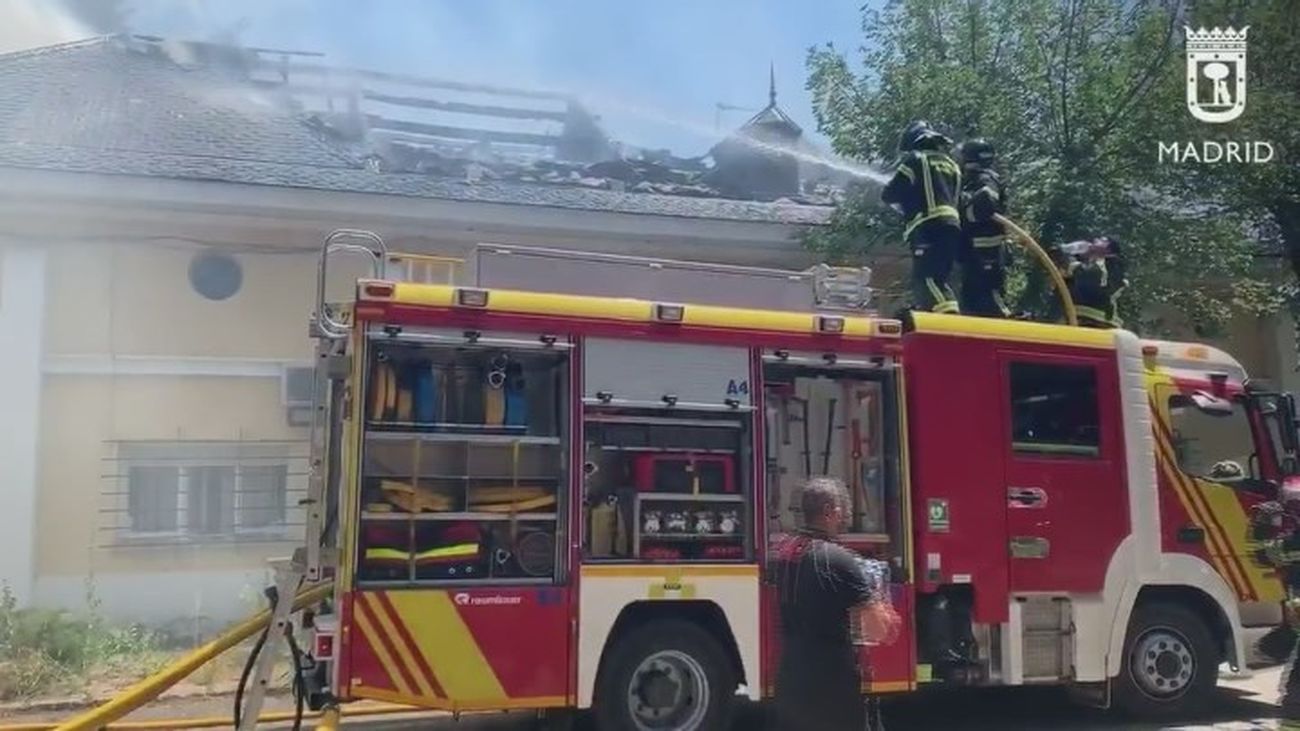 Incendio en El Pardo