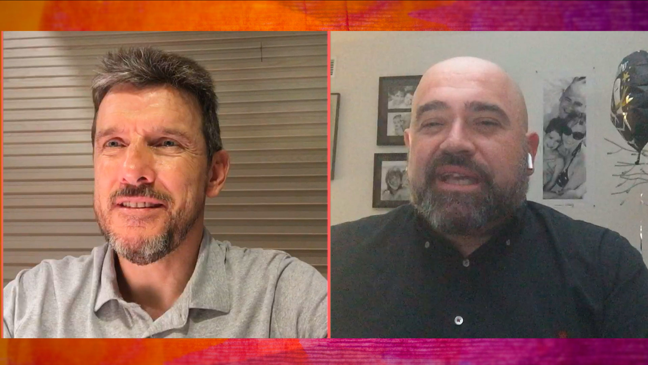 Juan Carlos Unzué y Javier Matallanas, un equipo frente a la ELA