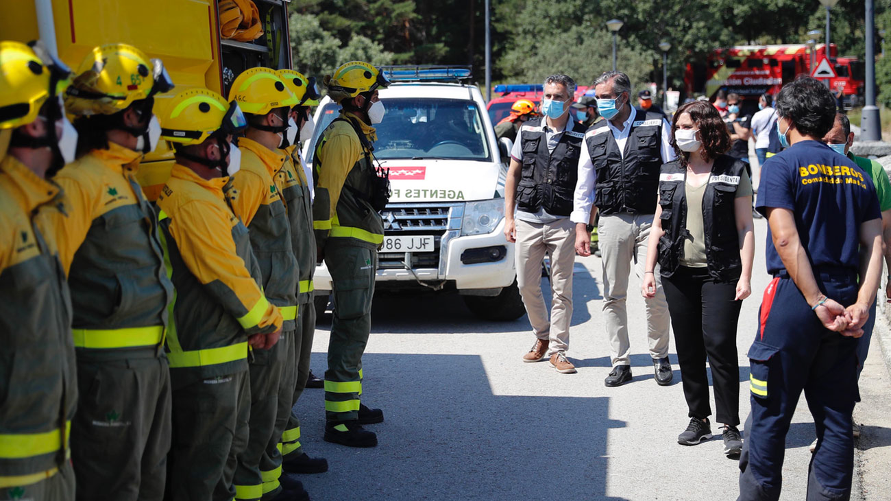 El plan contra incendios forestales en Madrid refuerza sus efectivos y se concierta con las dos Castillas