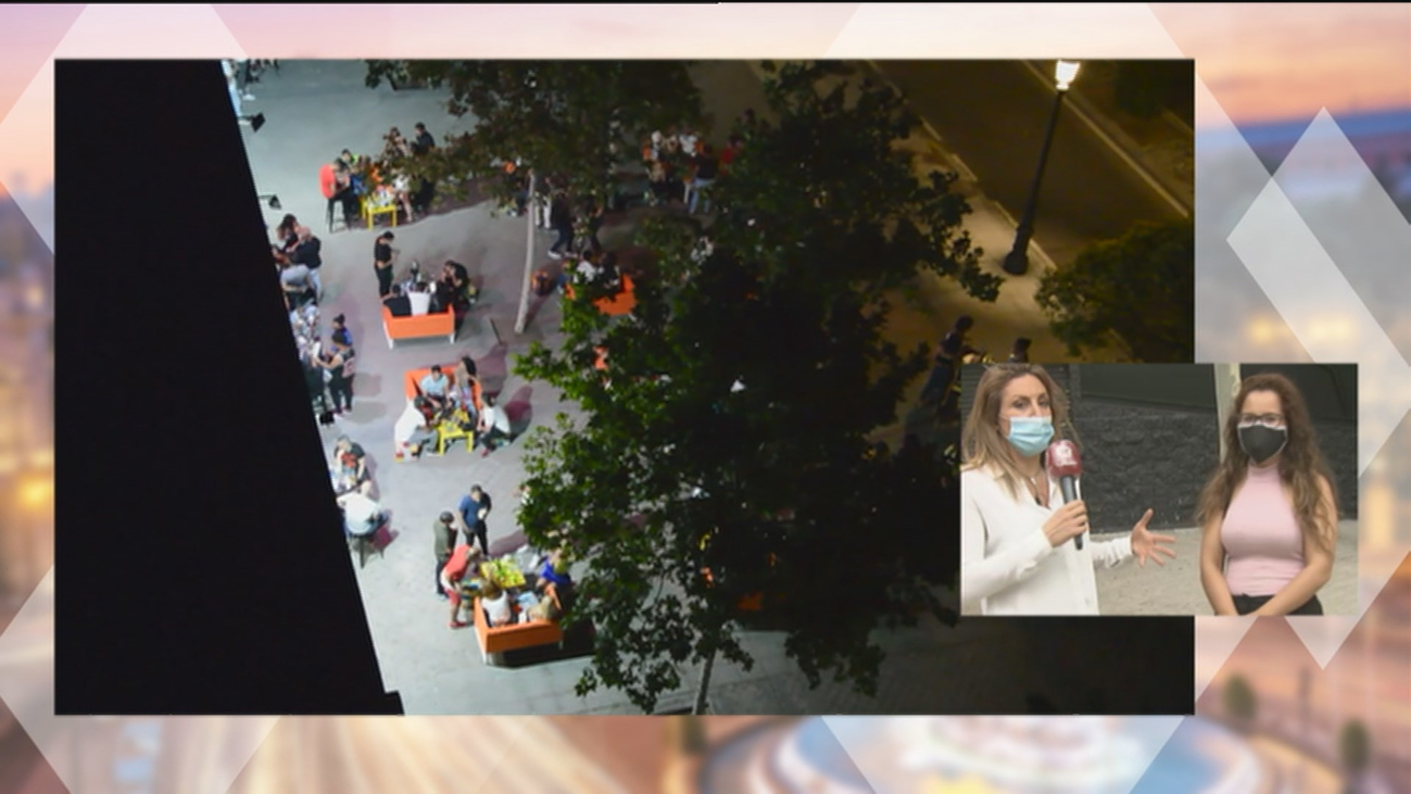 Quejas vecinales por el ruido de la terraza de una discoteca en Villaverde