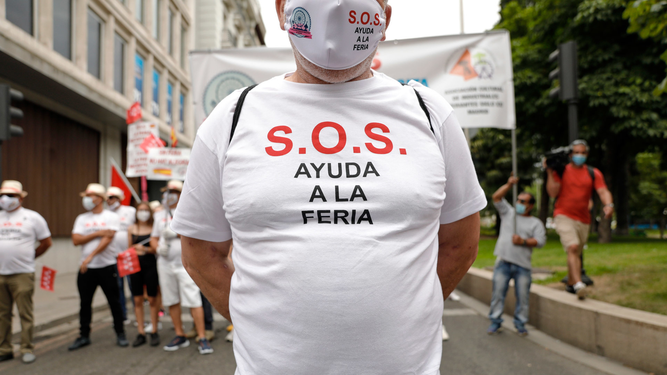 Los feriantes exigen medidas que les permitan retomar su actividad