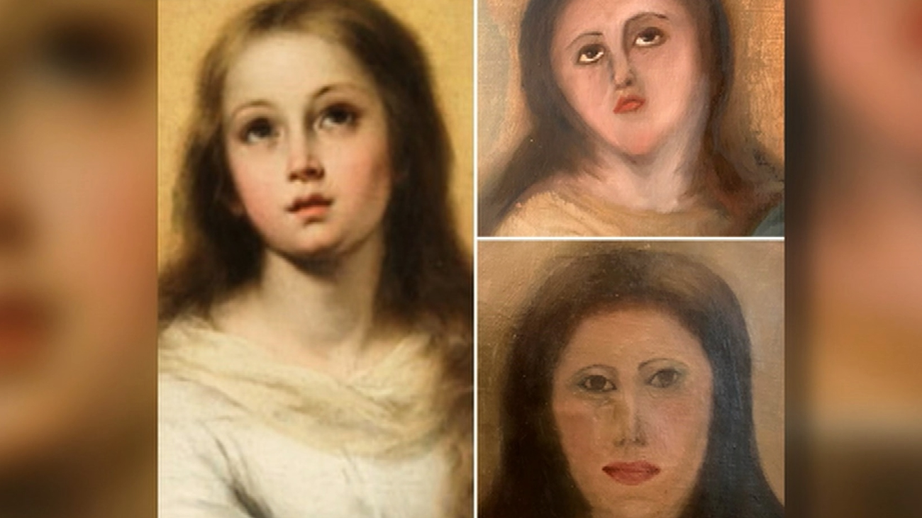 La restauración de la Inmaculada, el nuevo ‘Ecce Homo’