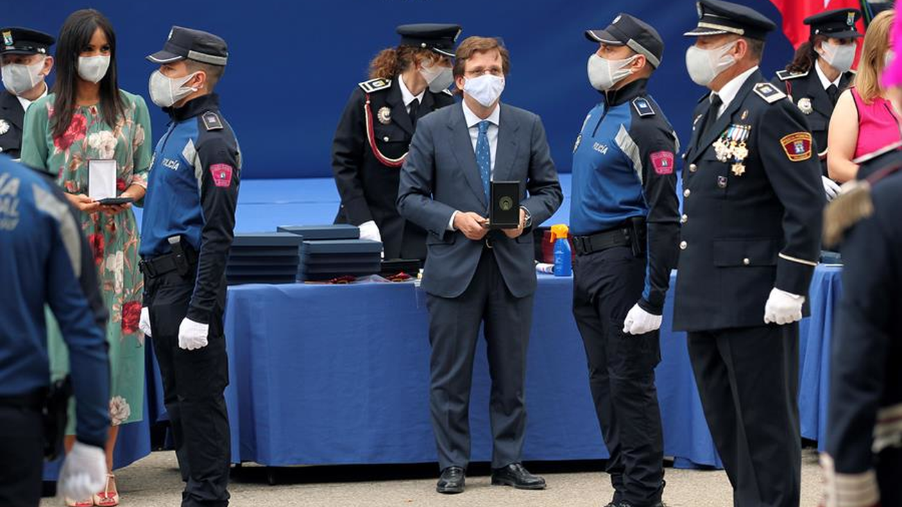 Almeida anuncia un refuerzo para la Policía Municipal y la convocatoria de 300 nuevas plazas