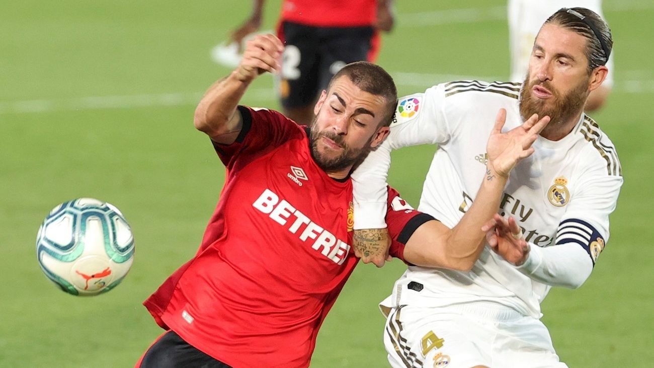 Sergio Ramos ante el Mallorca