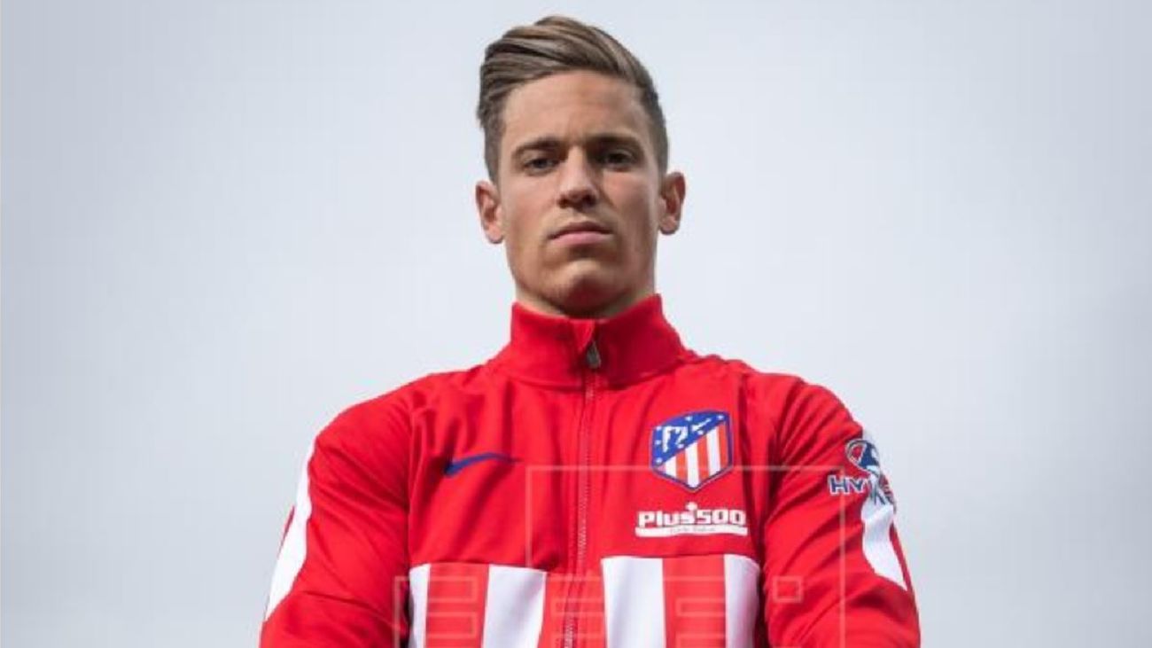 Marcos Llorente ya jugó de delantero