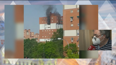 Fallece la mujer rescatada del incendio de una vivienda en Puente de Vallecas